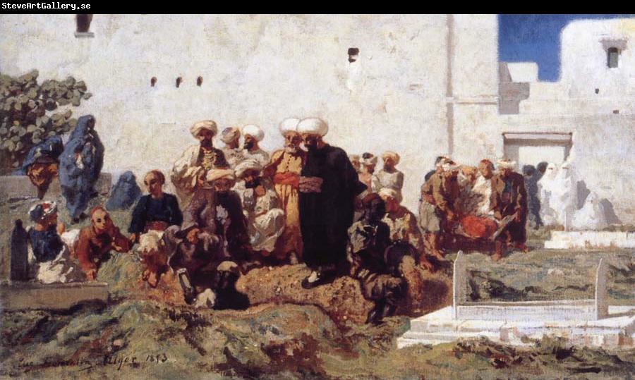 Eugene Fromentin Moroccan Burial